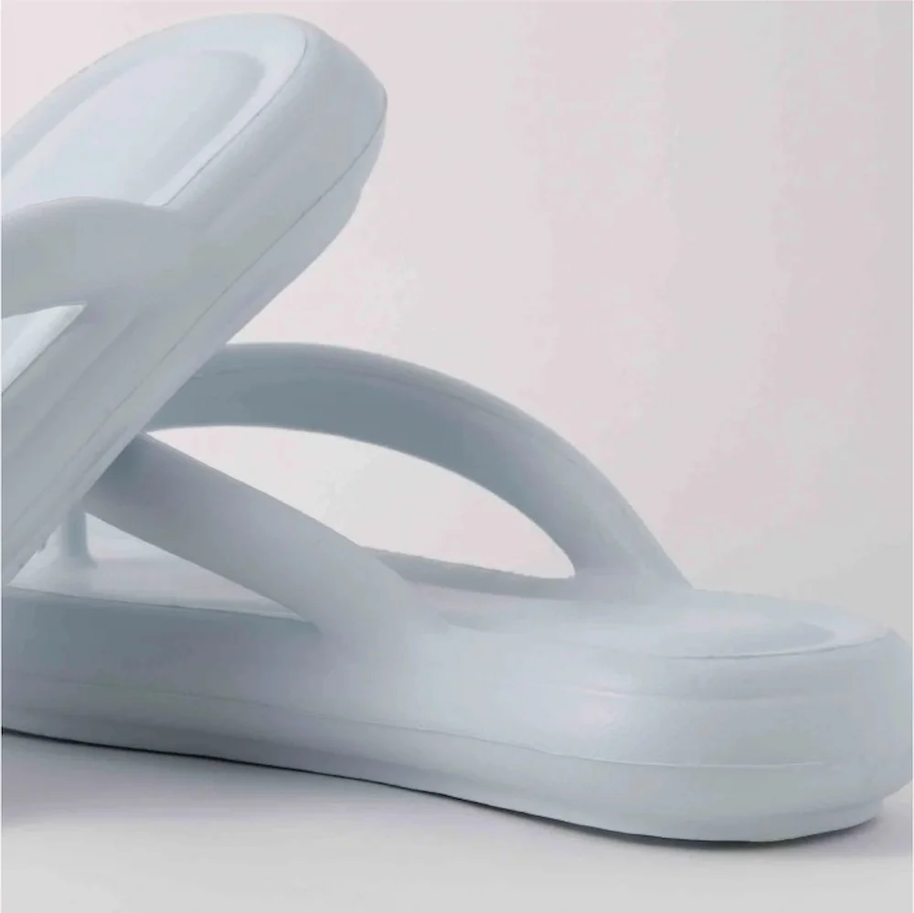 Sandalias Cómodas Masmelo Cloud Celeste Colombia - Vista 2